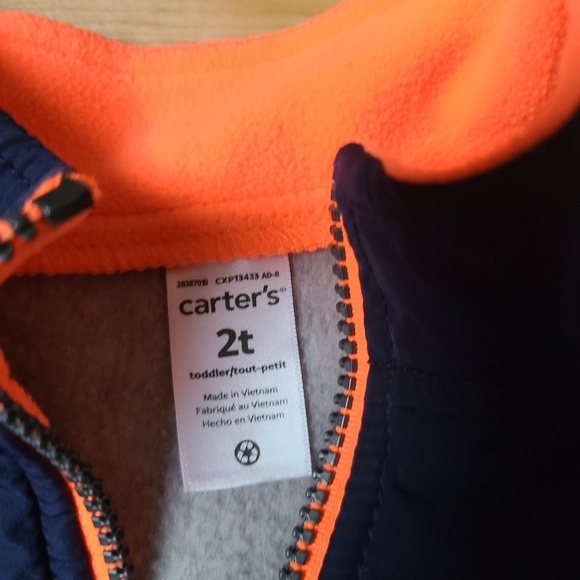 Carter's half zip fleece tracksuit/sweatsuit set - Picture 4 of 4